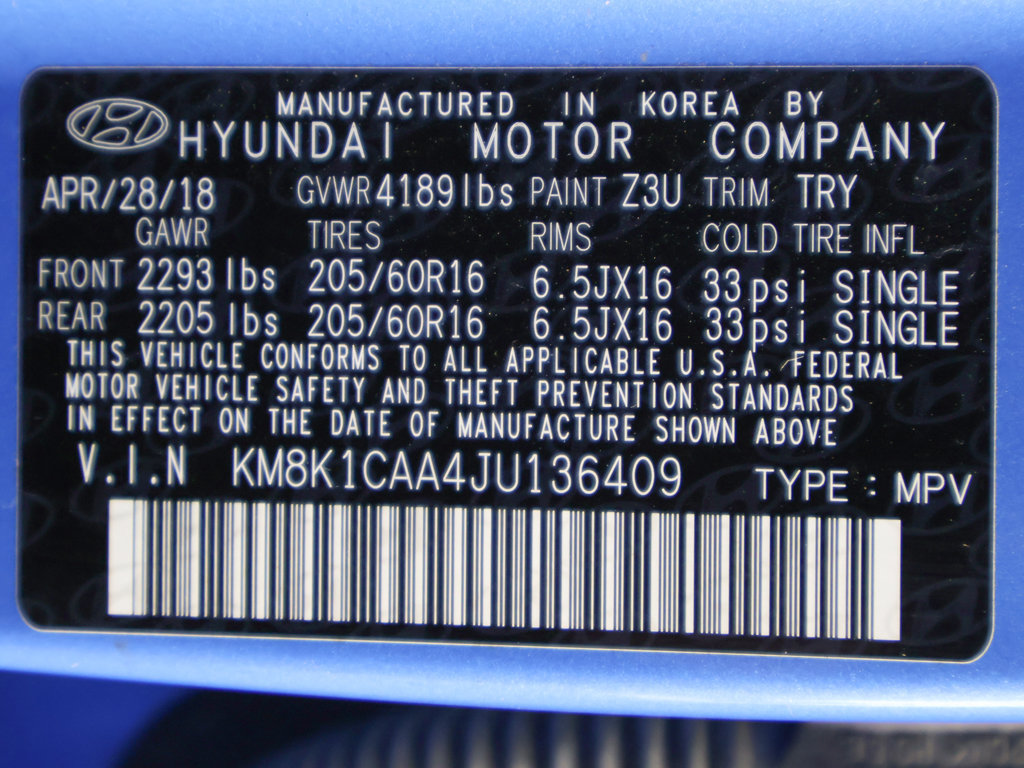 Used 2018 Hyundai Kona SE AWD/4WD image 35