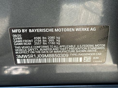 Used 2021 BMW 330i Sedan w/ Convenience Package RWD image 27