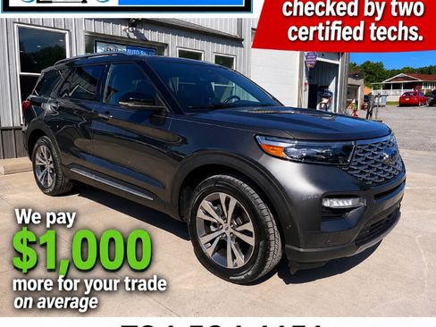 Used 2020 Ford Explorer Platinum w/ Premium Technology Package AWD/4WD image 1