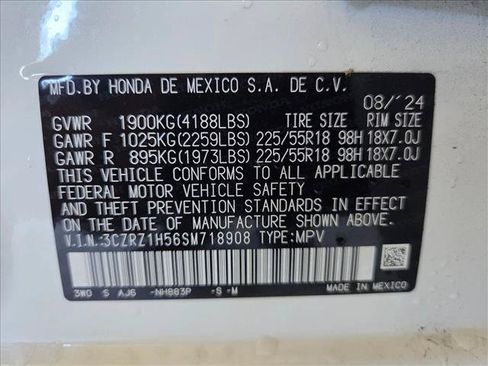 Used 2025 Honda HR-V Sport image 24