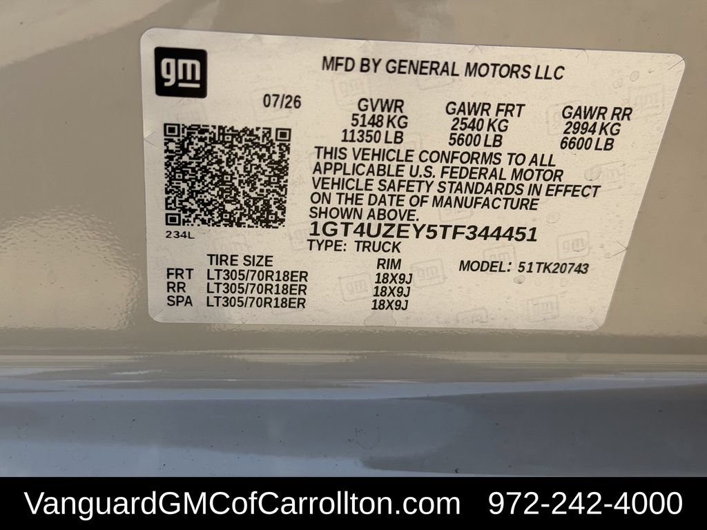 New 2026 GMC Sierra 2500 AT4X AWD/4WD image 25