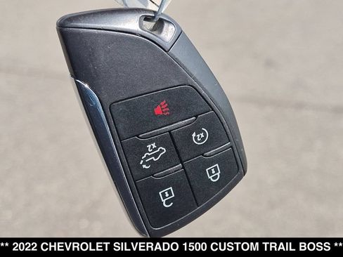 Used 2022 Chevrolet Silverado 1500 Custom Trail Boss w/ Midnight Edition AWD/4WD image 28