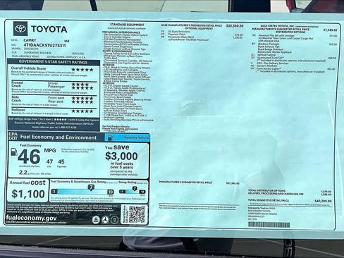 New 2026 Toyota Camry XSE image 20