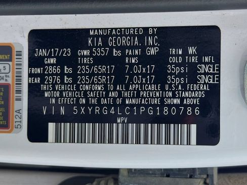 Used 2023 Kia Sorento LX FWD image 32