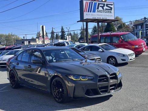 Used 2024 BMW M3 w/ M Carbon Exterior Package RWD image 9