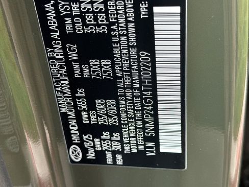 New 2026 Hyundai Santa Fe SEL image 24