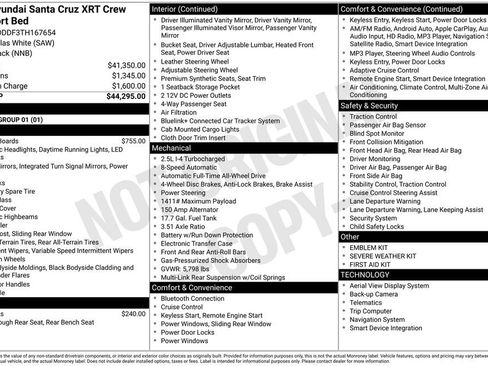 New 2026 Hyundai Santa Cruz XRT AWD/4WD image 4