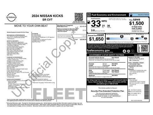 Used 2024 Nissan Kicks SR FWD image 4