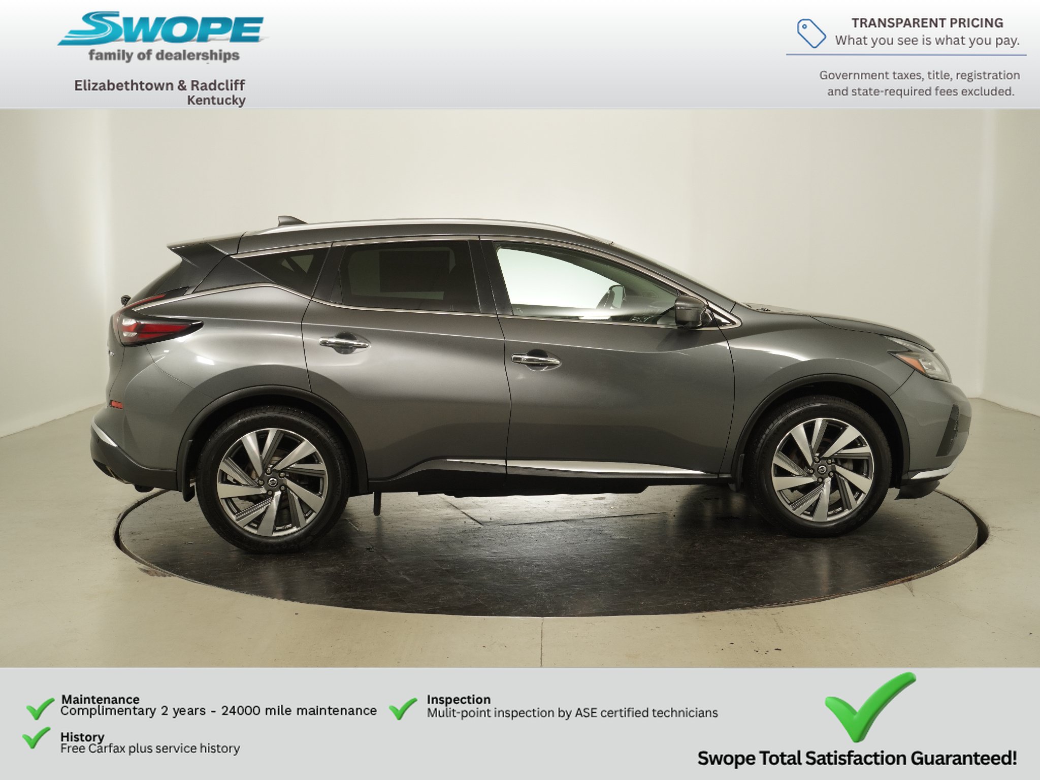 Used 2019 Nissan Murano SL w/ SL Technology Package AWD/4WD image 2