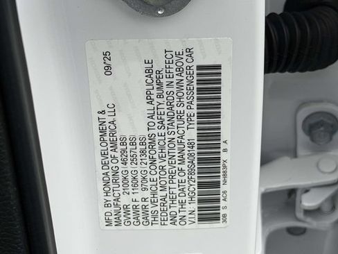 Certified 2025 Honda Accord Touring image 21