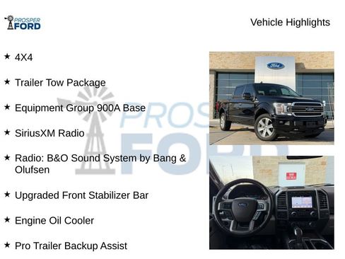 Used 2019 Ford F150 Limited w/ Trailer Tow Package image 5