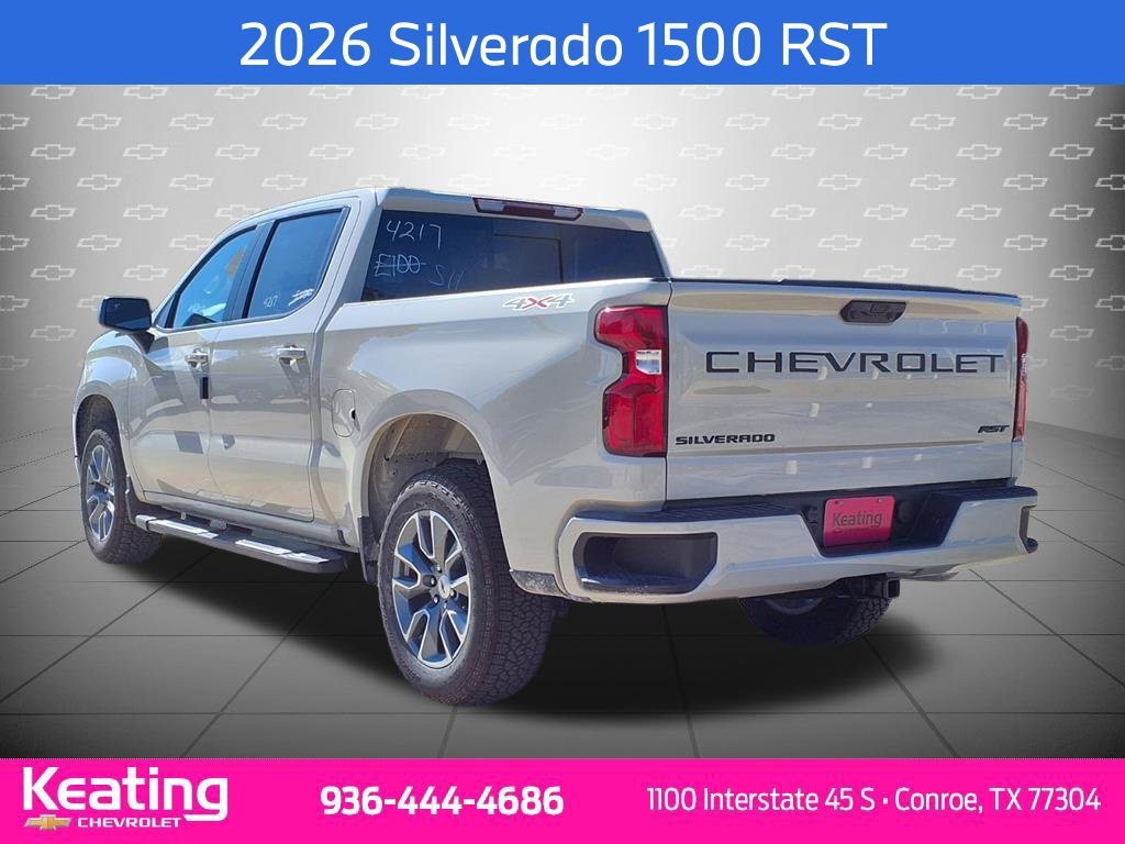 New 2026 Chevrolet Silverado 1500 RST w/ Convenience Package II AWD/4WD image 2