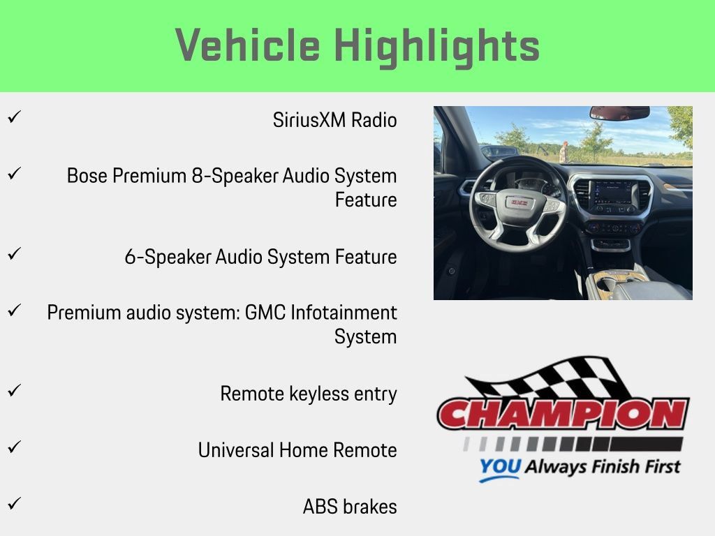 Used 2022 GMC Acadia SLE w/ GMC Pro Grade Package AWD/4WD image 12
