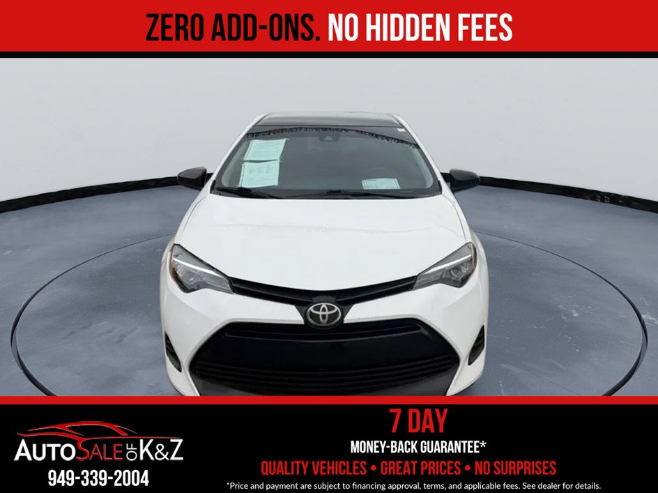 Used 2017 Toyota Corolla L w/ Carpet Mat Package (TMS) FWD image 2