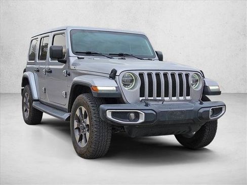 Used 2018 Jeep Wrangler Unlimited Sahara w/ LED Lighting Group image 3