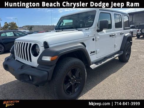 Used 2022 Jeep Wrangler Unlimited Sport AWD/4WD image 1