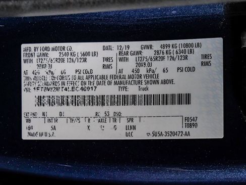 Used 2020 Ford F250 Lariat w/ Lariat Ultimate Package AWD/4WD image 58