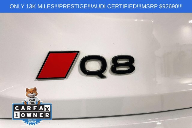 Used 2024 Audi Q8 e-tron Prestige w/ Prestige Package AWD/4WD image 8