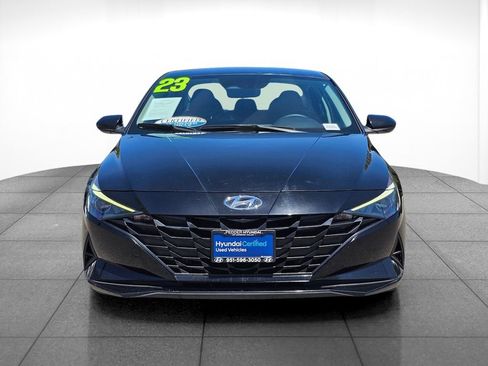 Certified 2023 Hyundai Elantra Blue w/ Cargo Package FWD image 2