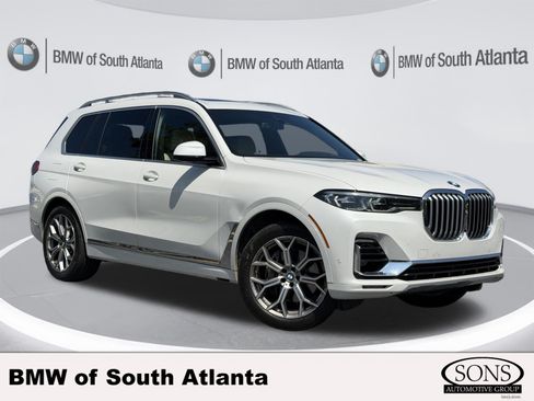 Used 2021 BMW X7 xDrive40i w/ Luxury Seating Package AWD/4WD image 1