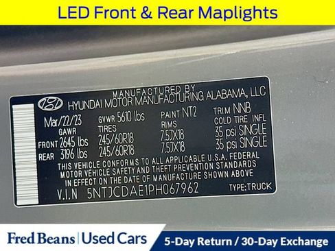 Used 2023 Hyundai Santa Cruz SEL w/ Activity Package AWD/4WD image 36