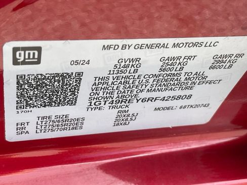 Used 2024 GMC Sierra 2500 Denali w/ Denali Reserve Package AWD/4WD image 34