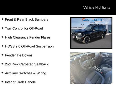 New 2025 Ford Bronco Sport Outer Banks w/ Sasquatch Outer Banks Package image 14