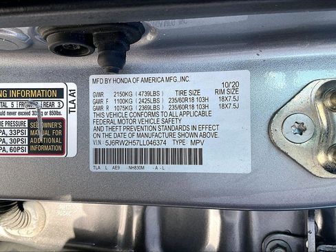 Used 2020 Honda CR-V EX image 34