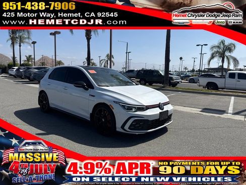 Used 2024 Volkswagen GTI Autobahn FWD image 1