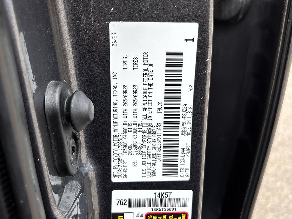Used 2023 Toyota Tundra 1794 Edition AWD/4WD image 47