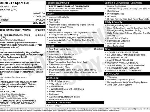 Used 2020 Cadillac CT5 Sport image 14