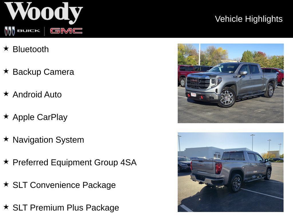 Certified 2026 GMC Sierra 1500 SLT w/ SLT Premium Plus Package AWD/4WD image 3