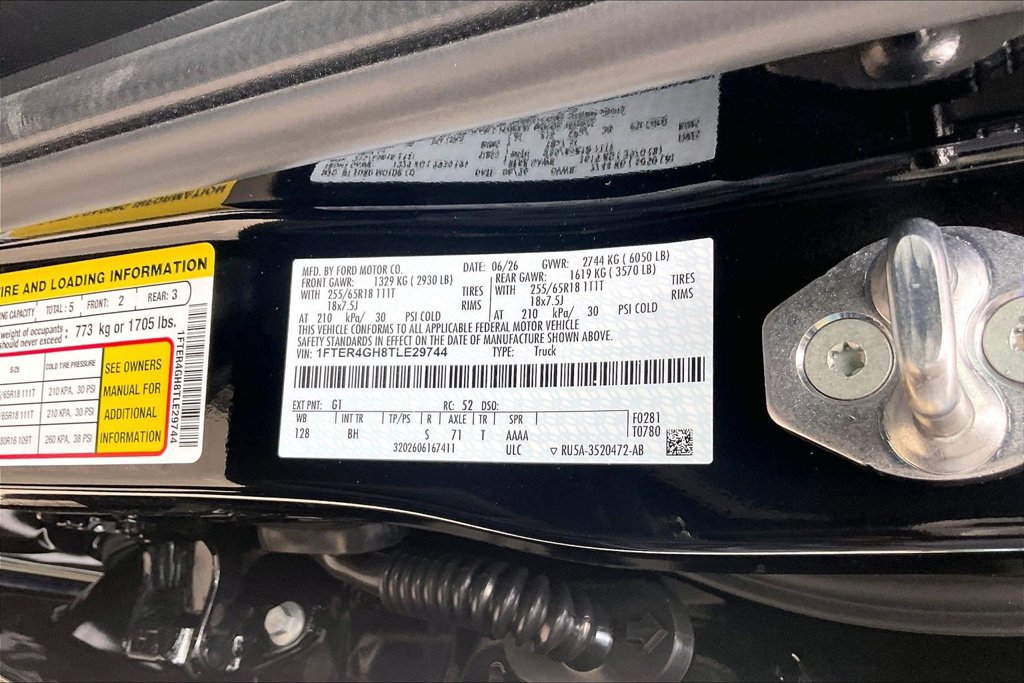 New 2026 Ford Ranger XLT w/ Equipment Group 301A High RWD image 11