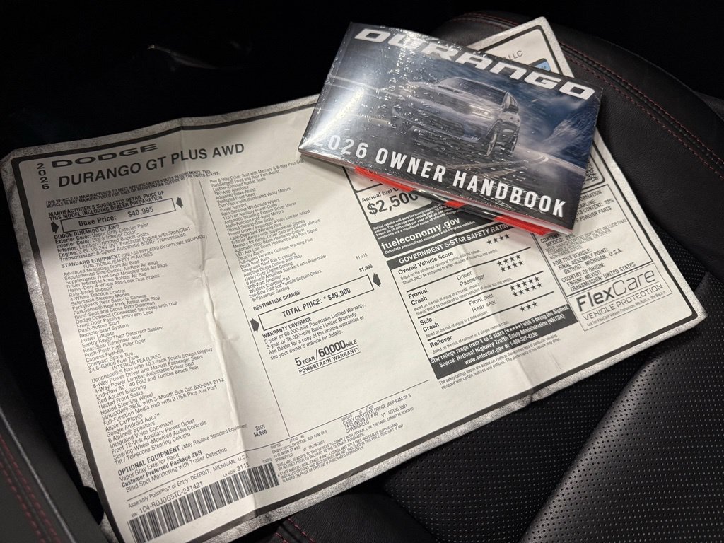 Used 2026 Dodge Durango GT AWD/4WD image 38