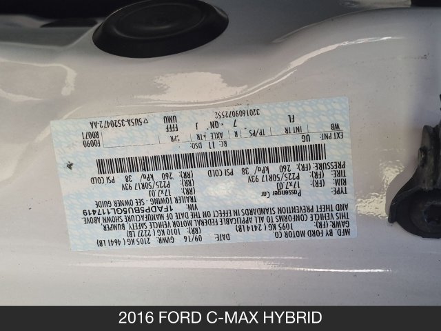 Used 2016 Ford C-MAX SEL w/ Equipment Group 302A FWD image 26