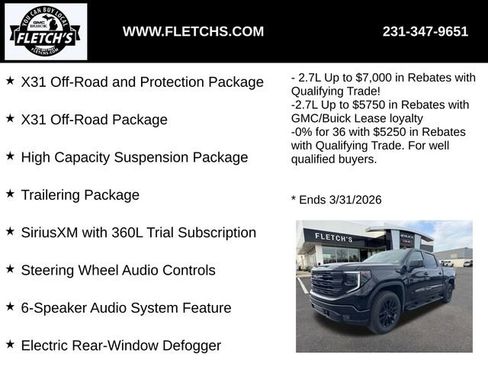 New 2026 GMC Sierra 1500 Elevation AWD/4WD image 3
