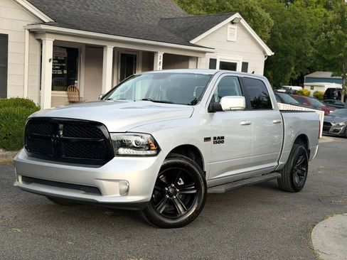 Used 2017 RAM 1500 Sport w/ Quick Order Package 26Q Night RWD image 2