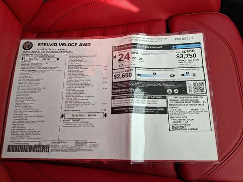 New 2025 Alfa Romeo Stelvio Sprint image 11