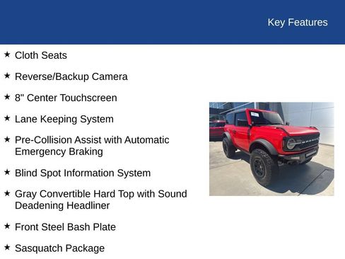 Certified 2023 Ford Bronco Wildtrak AWD/4WD image 36