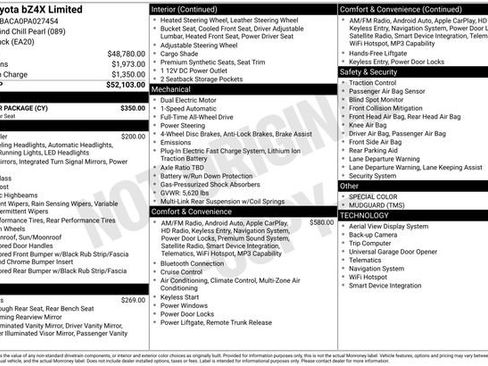 Used 2023 Toyota bZ4X AWD w/ Weather Package image 7