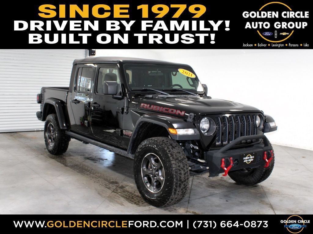 Used 2021 Jeep Gladiator Rubicon w/ Trailer Tow Package AWD/4WD 360° Tour