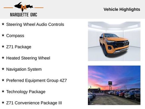 Used 2025 Chevrolet Colorado Z71 w/ Technology Package AWD/4WD image 7