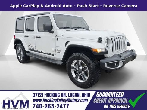 Used 2019 Jeep Wrangler Unlimited Sahara AWD/4WD image 1
