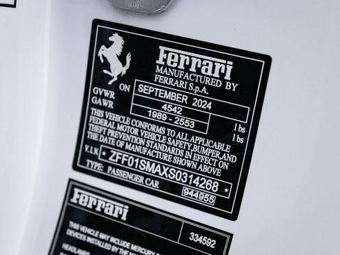 Certified 2025 Ferrari 296 GTS image 30