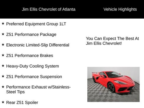 Used 2023 Chevrolet Corvette Stingray w/ Z51 Performance Package image 5