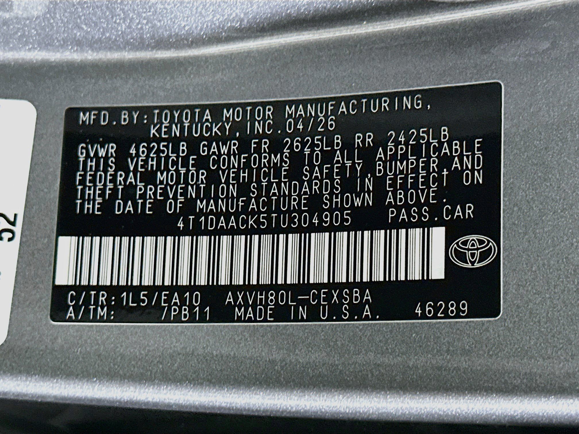 Used 2026 Toyota Camry SE FWD image 12