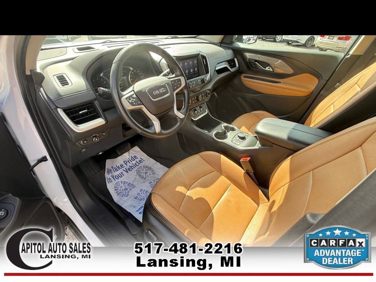 Used 2021 GMC Terrain SLT w/ Infotainment Package II AWD/4WD image 12