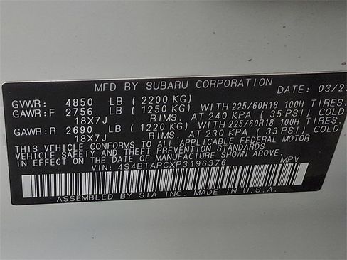 Used 2023 Subaru Outback Touring image 26