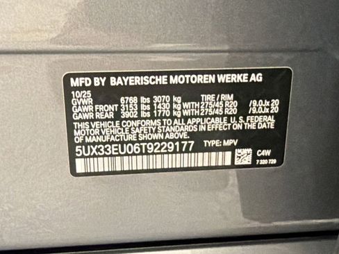 Certified 2026 BMW X5 M60i AWD/4WD image 20