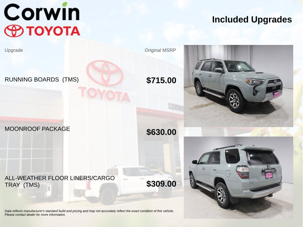 Used 2023 Toyota 4Runner TRD Off-Road Premium w/ Moonroof Package AWD/4WD image 4